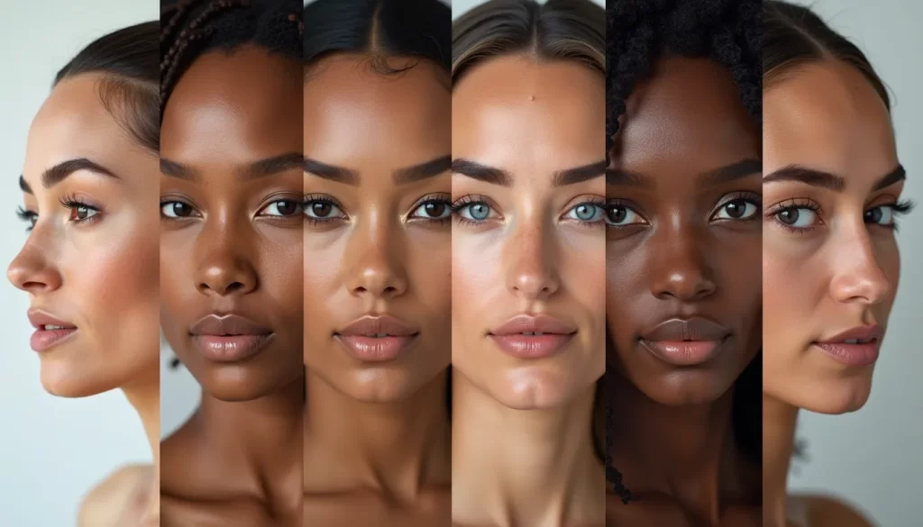 diferentes tipos de piel