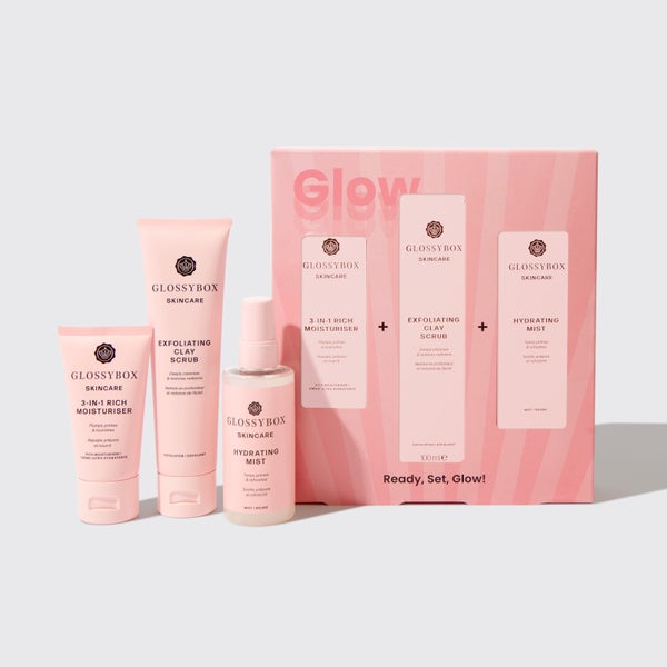GLOSSYBOX Skincare Set Get Up & Glow